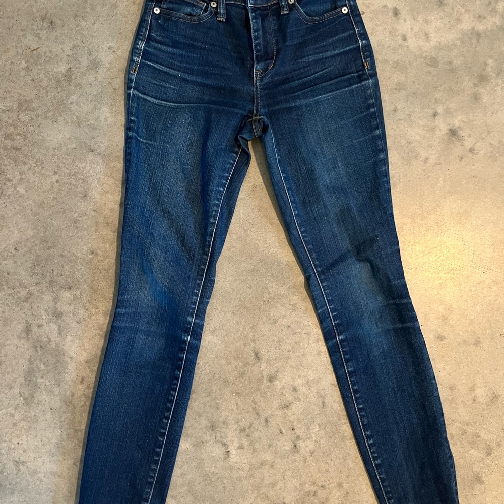 Madewell Women’s Size 25 High Rise Skinny Jeans